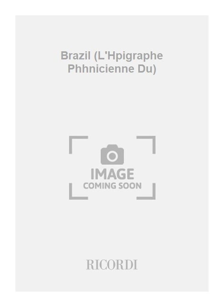 Brazil (L'Hpigraphe Phhnicienne Du)